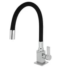 Torneira Cozinha Gourmet Bancada Mesa Flexivel 1/4 de Volta