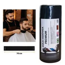 Gola higiênica preta premium Pack 5 x 100 profissional
