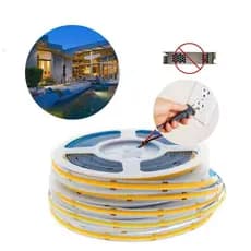 Fita Led Cob Ligação Direta 640leds/m 20w 2000lm Irc90 10mts