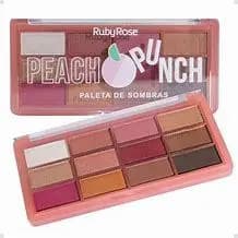 Paleta de Sombras Ruby Rose Peach Punch 12 Cores HB-1093/ original /lacrado/maquiagem