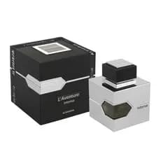 Perfume Arabe L’Aventure Intense – AL HARAMAIN Perfume Masculino 100ml | Amadeirado e Sofisticado | Pronta Entrega