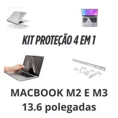 Kit Poteção total Macbook 4 em 1
