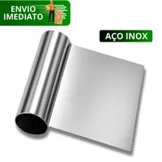 Espátula Tubular Raspador Cortador Inox Para Confeiteiro Massas, Bolos, Legumes