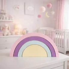 Arco Íris Decorativo Montessori Infantil