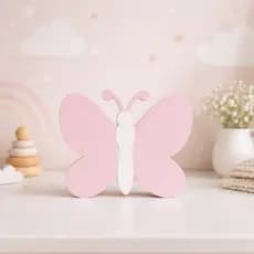 Borboleta Decorativa – Decoração Infantil em Tons Pastel | Quarto & Festa