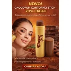 Contorno Stick Fenzza Choco Fun 8g com Aroma de Chocolate