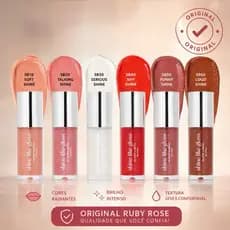 Gloss Labial Ruby Rose Linha BLOW Shine Like HBL6408