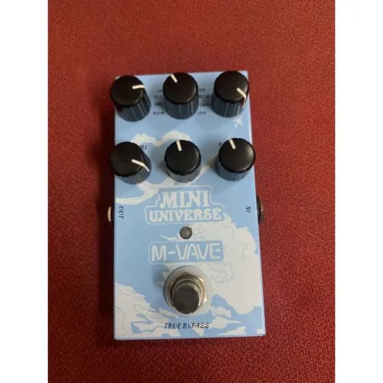 Pedal M-vave Mini-universe Digital Reverb Novíssimo