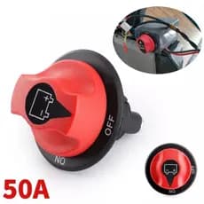Interruptor Isolador Chave Seletora De Bateria 50A Painel De Teste Bancada Oficina