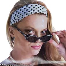 Kit Acessórios Fantasia Anos 60 feminina