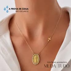 Colares Luxo Aço Inoxidável 316L Não Escurece À prova d’água Moda Acessórios Presente Mulher
