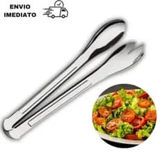 Pegador de Salada Inox Premium Multiuso  Cozinha Churrasco Restaurante Buffet