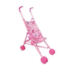 Carrinho Dobravel Boneca Transporte Brinquedo Infantil Portatil Diversao Garantida