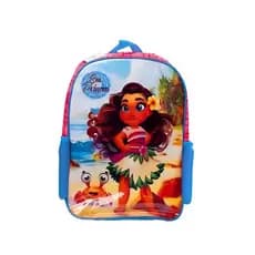 Mochila Infantil Resistente Tema Princesa Mar Cores Sortidas Leve Escola Passeios