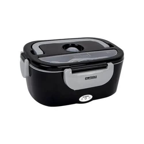 Marmiteira Elétrica Térmica Bivolt Portátil Aquecedor Conservador Alimentos Preta