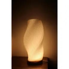 Lumária Isis Abajur de Mesa Decorativo Luz Quente