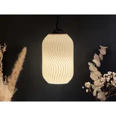 Luminária Pendente Flow Decorativa Luz Quente Aconchegante