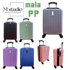Mala de Viagem - Roda 360° - Cadeado c/ Senha - Mala de bordo ANAC Promoção - 5 e 7 KG