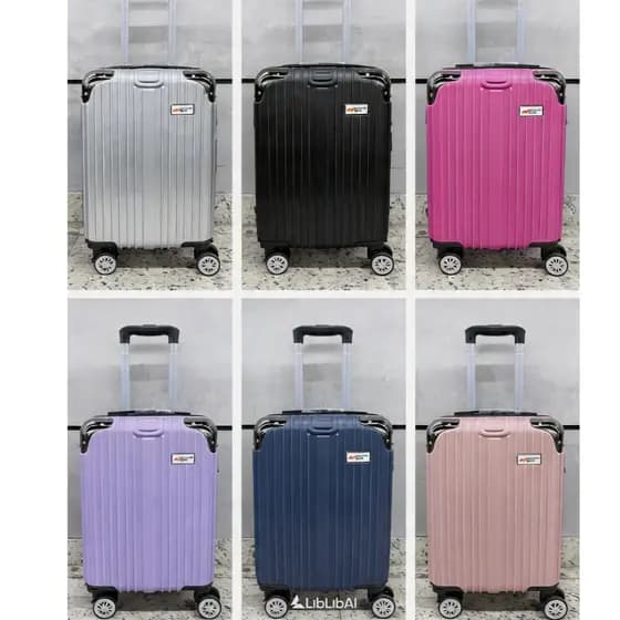 Mala de Viagem ABS Moderna Bordo 10KG c/ Senha Promocao | Rodas 360° | Prática | Ñ instalado