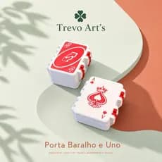 Porta Cartas para Baralho ou UNO