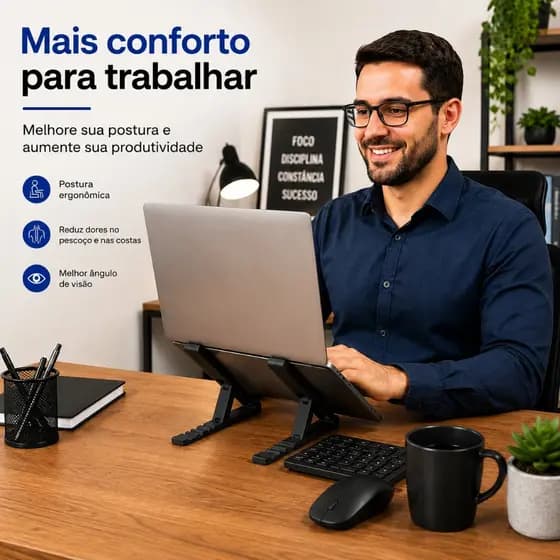 Suporte Ajustável Dobrável Multiuso