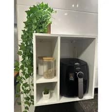 Armário Nicho suspenso _ Air fryer ( organização cozinha - bebedouro - cantinho do café ) 100% MDF
