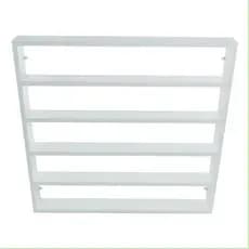Organizador Nicho Expositor 200 Esmaltes 5 Prateleiras Em 100% Mdf Branco