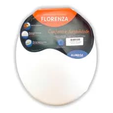 Tampa Vaso Assento Sanitário Almofadado Florenza Alumasa