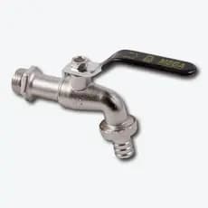 Torneira Esfera Reforçada 1/2" - 3/4" T03-C\ Bico Uso Geral/P Jardim 1/4 de Volta - Metal Pesado