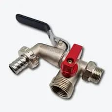 Torneiras Esfera Dupla Reforçada Bico 1/2" - 3/4"- T06 - Tanque E Máquina de Lavar