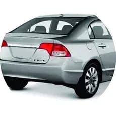 Par De Adesivo Emblema Honda Civic Opções De Cores