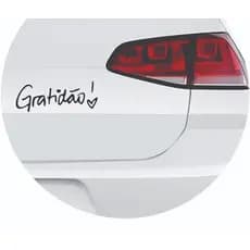 Adesivo De Carro MOTO Gratidão