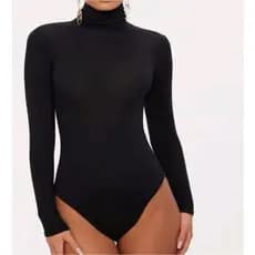 Body/ Bori elegante Feminino modelo outono inverno manga longa