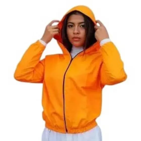 Blusa de frio lisa térmica feminina Corta Vento Ciclismo Casual