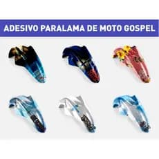 Adesivo de Paralamas para todos tipos de moto e Sticker gamer para-lama GOSPEL EVANGÉLICO