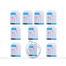 kit 10/6 Fone De Ouvido Lehmox Lef-1216 Com Microfone