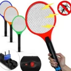 Raquete Elétrica Bivolt 110v~220v Mata Mosquito Recarregável atacado a lote Super promoção