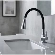 Torneira Cozinha Gourmet Silicone Flexivel Monocomando