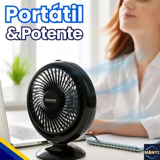 Mini Ventilador Portatil Usb Mesa Silencioso Potente Notebook Quarto Escritório 1 Velocidade