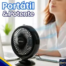Mini Ventilador Portatil Usb Mesa Silencioso Potente Notebook Quarto Escritório 1 Velocidade