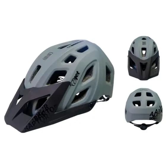 Capacete Ciclismo Jet Raptor Bike Ventilado MTB  Enduro Speed Ajuste Tamanho Ultra leve