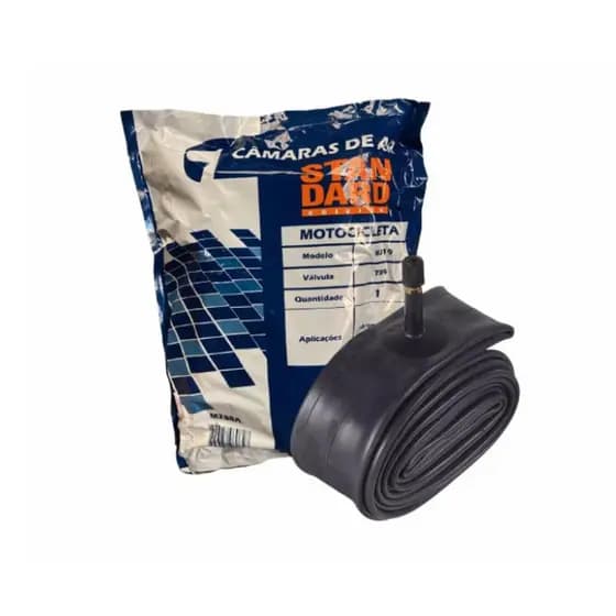Câmara de Ar Dianteiro XRE300 Tornado XTZ 250 Lander Tenere NX4 Falcon 3.00 90/90 Aro 21 GulfAir MG21 Tr4 Standard