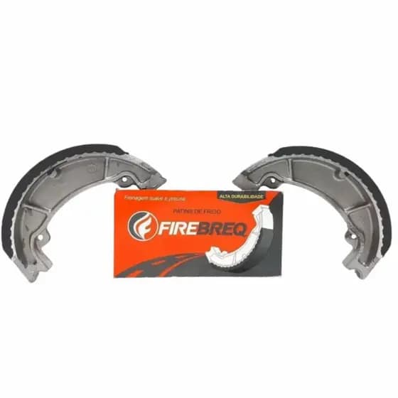 Patim de Freio NXR Bros-Fan-Pop 100 (D/T 2007), C 100-125 Biz (T 1998-2006), CG Firebreq