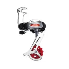 Câmbio Traseiro 7V Cromado Mega Ranger com Gancheira Longa Saiguan HG-40