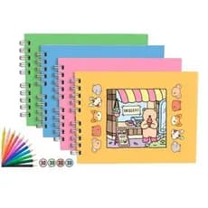 Livro Colorir 50 Folhas Sortidas Criatividade Desenho Artesatividades Relaxamento