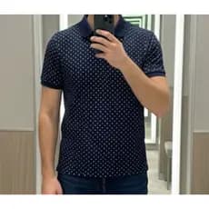 Camiseta polo masculina tamanho M