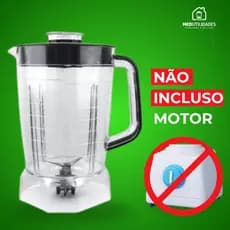 Copo jarra de liquidificador serve para Oster power full 1400 Oliq 606/ 610 cozinha
