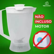 Copo de Liquidificador serve para Walita Liq Faz/ confort/ liq mais RI 2008/ Ri 2009/ 1720/ 1725