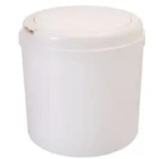 Lixeira Max Toc para Cozinha, Banheiro, Quarto de bebê tampa Click 6 litros