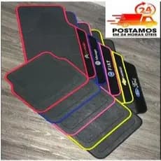 TAPETE PARA CARRO PERSONALIZADO UNIVERSAL COM 4 PEÇAS